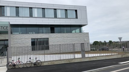 Nicole Belloubet a visité le nouveau tribunal