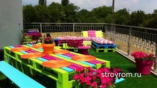 Мебель из паллет - Furniture made of pallets