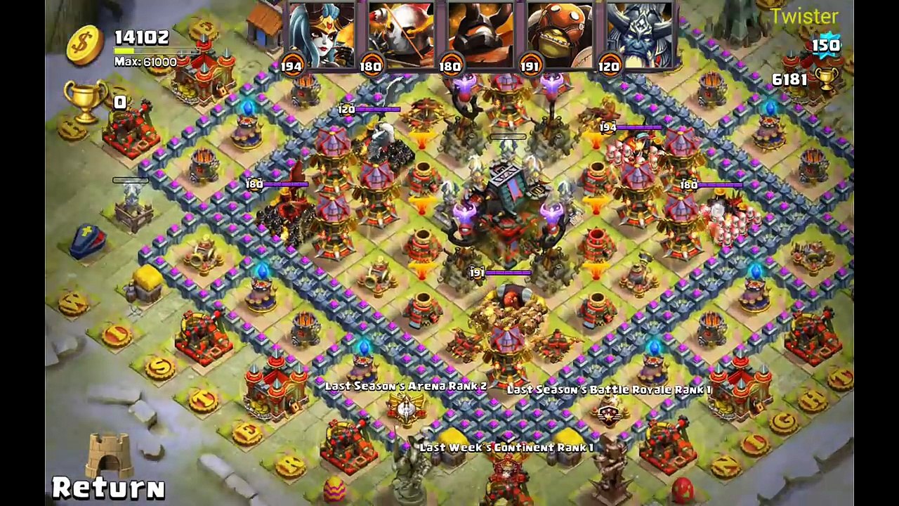 More Rolls On Clash Of Lords 2!!!