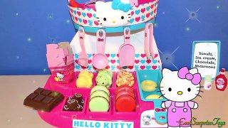 Hello Kitty Sweet Treats Food Bar - 凯蒂猫冰淇淋巧克力 甜品点心吧 －儿童过家家玩具