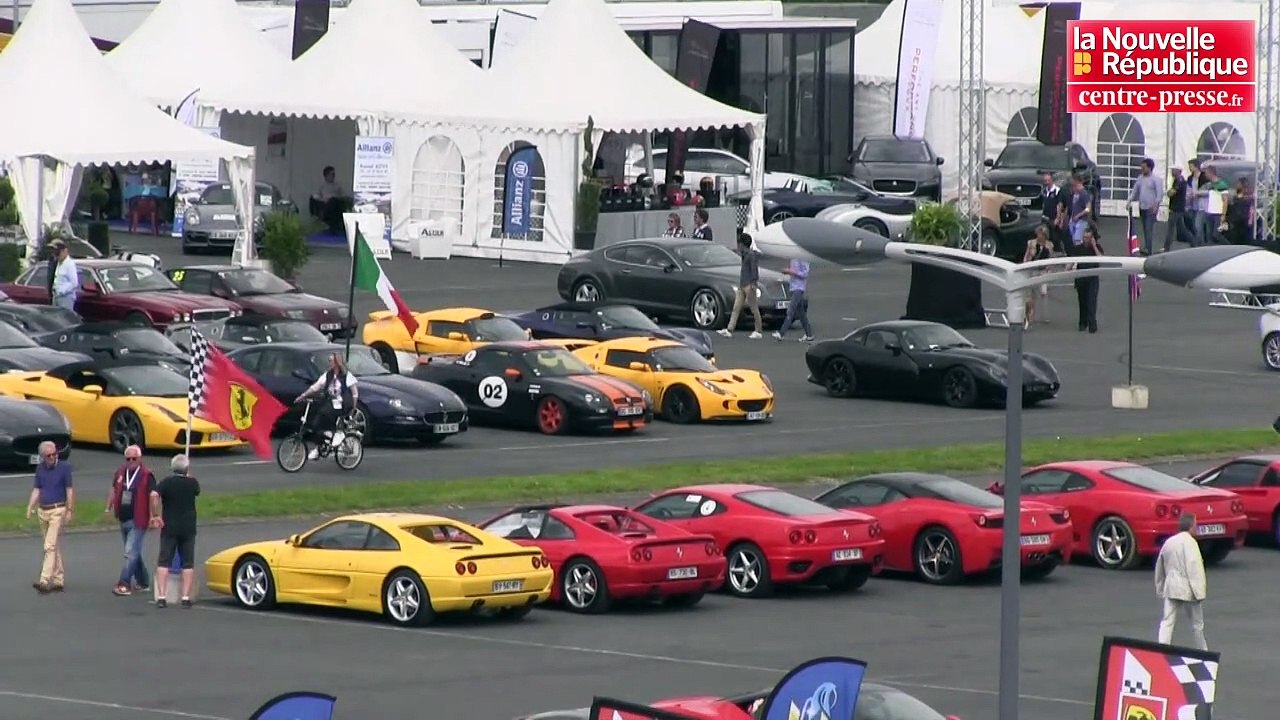 VIDEO. Poitiers : 500 Ferrari contre le cancer