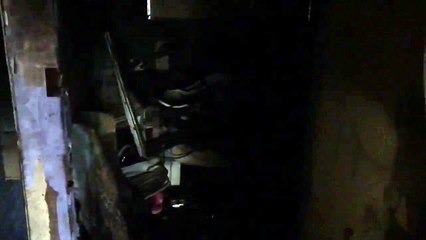 Jemappes : le premier étage complètement sinistré