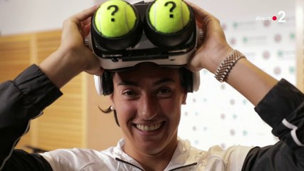 Roland-Garros : "Balles masquées" avec Caroline Garcia