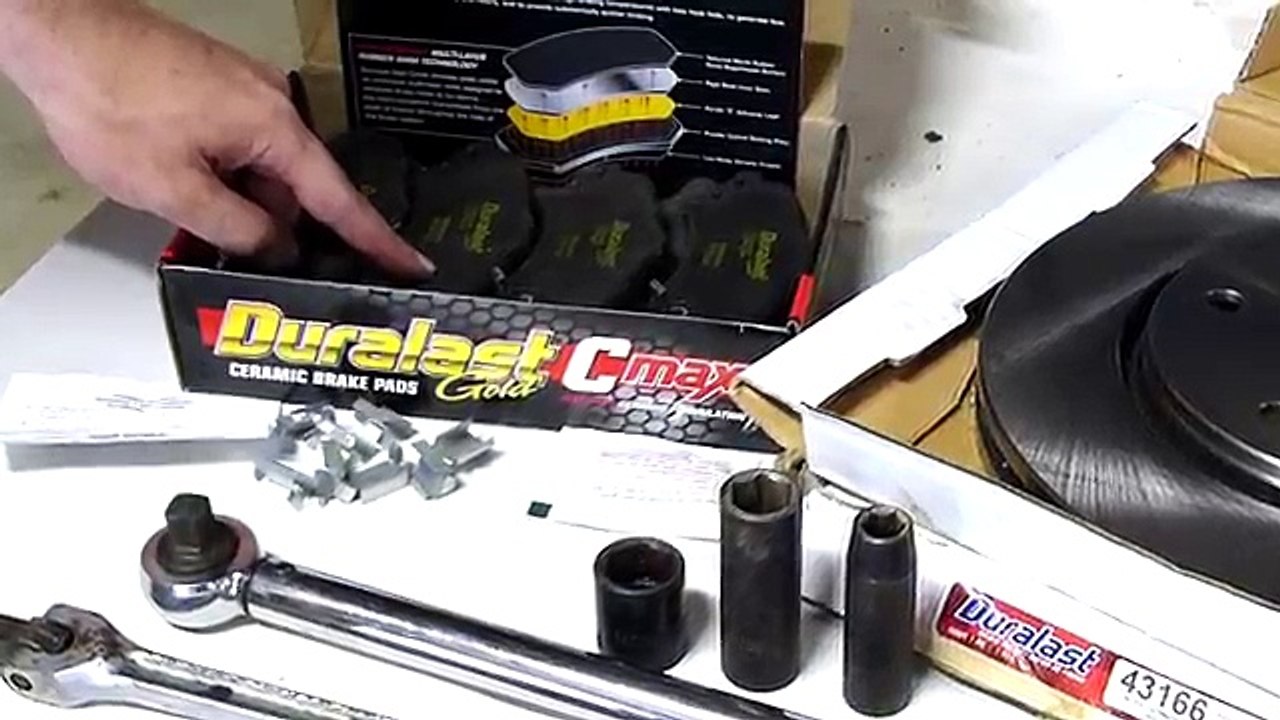 STEP BY STEP: Dodge Grand Caravan FRONT brake pads & rotors using basic tools (2007-new)