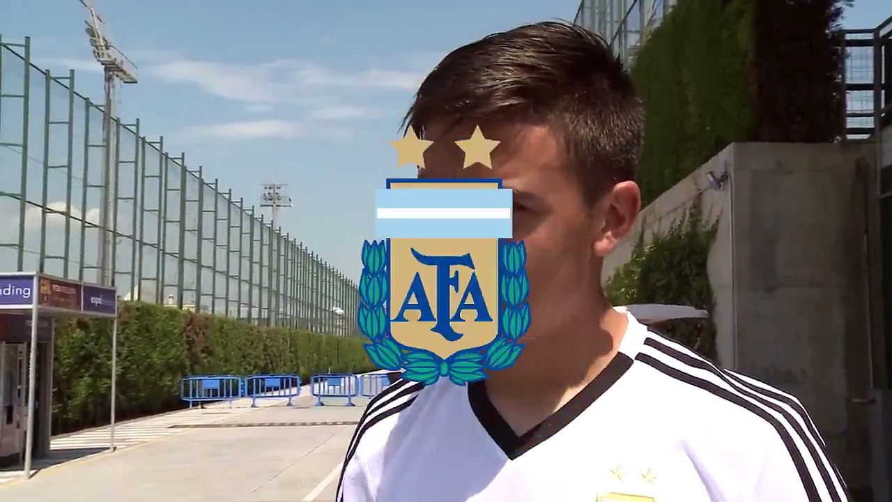 Dybala, en las instalaciones del Barcelona