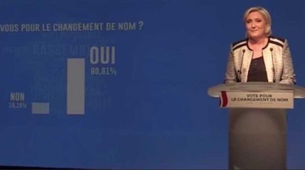 Download Video: Le Front National devient le Rassemblement National