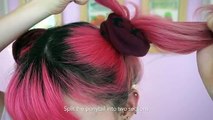 Sleek High Sock Bun Tutorial Without The Sock Short Hair