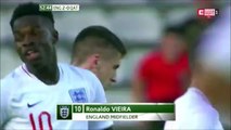 2-0 Ronaldo Viera Goal International  Toulon Tournament  Group A - 01.06.2018 England U21 2-0...