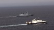 Destroyer shadows Russian Navy spy ship in English Channel