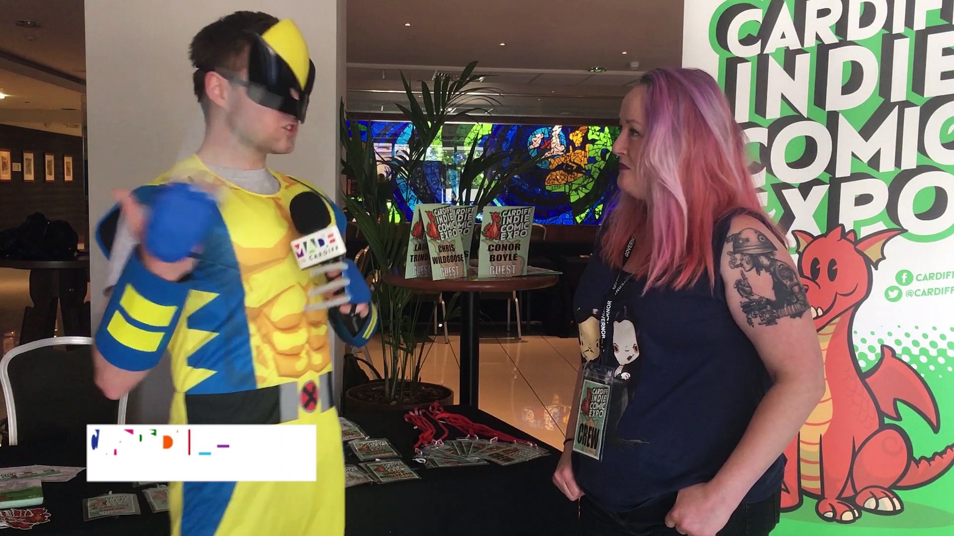 ⁣Cardiff Indie Comic Expo