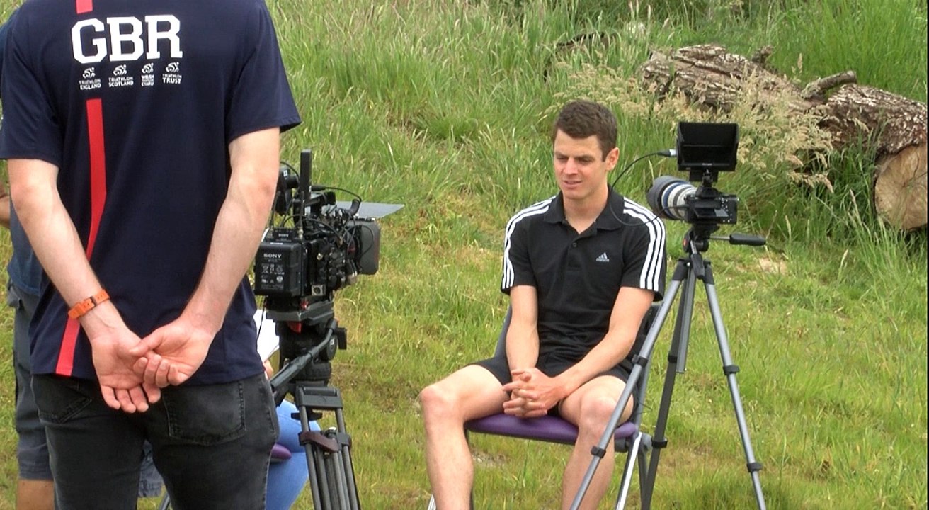 Talking Triathlon at Brownlee Centre