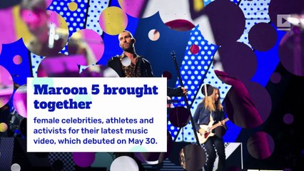 Maroon 5's 'Girls Like You' Video Features Famous Female Faces