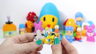 Pocoyo Giant Surprise Egg Unboxing // Pocoyo Play Dog Egg with Surprise Toys Inside
