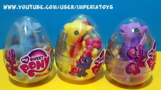 My Little Pony Surprise MLP Toys Sweet Surprise Eggs Opening Kinder review