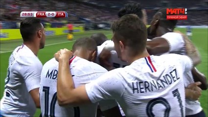 2-0 Antoine Griezmann  Penalty Goal International  Friendly - 01.06.2018 France 2-0 Italy