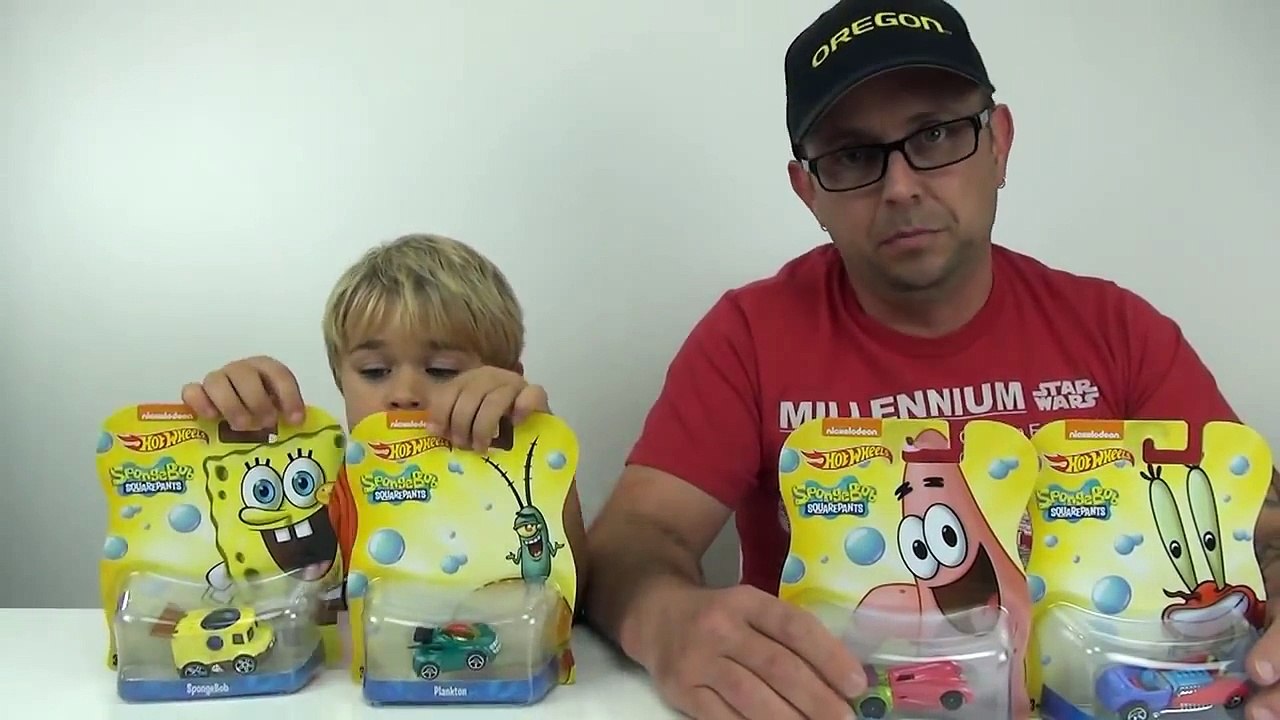 Hot Wheels - SpongeBob SquarePants Toy Car Review - Nickolodeon