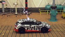 Onlinemotor Audi e-tron Prototyp Schnellladung bis zu 150KW