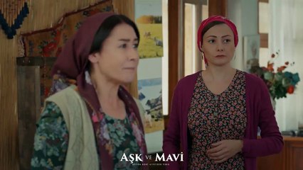 Aşk ve Mavi 68.Bölüm - İlyas’ı ilk defa bağrına basan Hasibe!