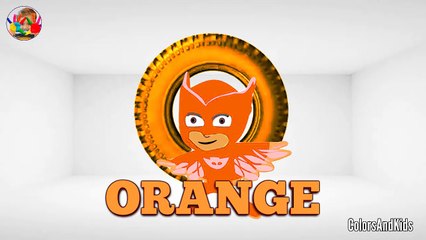 FINGER FAMILY Learn Colors PJ Masks