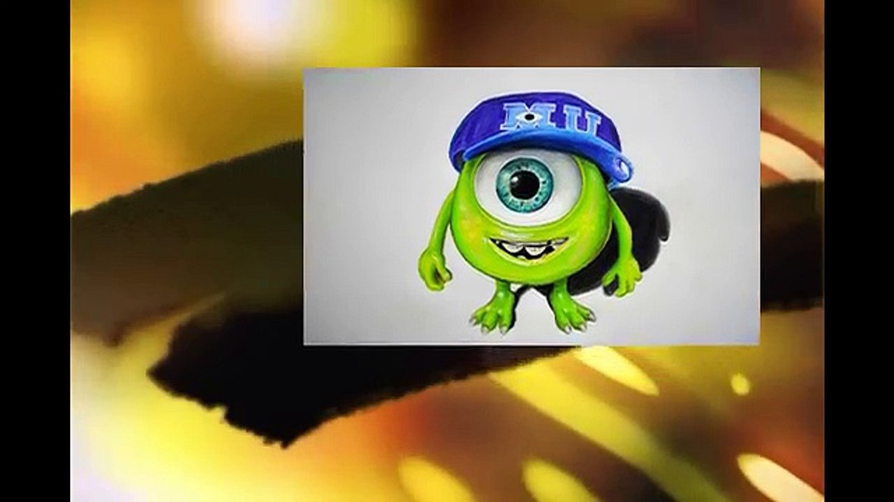 COMO DIBUJAR A MIKE WASOWSKI (MONSTER UNIVERSITY)
