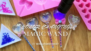 Kawaii Resin Craft Tutorial: Color Changing Heart Magic Wand + GIVEAWAY (Closed)!