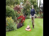 [- Flymo TurboLite 400 Electric Hover Lawn Mower Non-Collect  -]