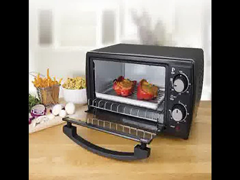 [- Quest Mini Oven, 9 Litre, Black  -]