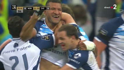 Le deuxième essai offre la victoire à Castres