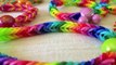 How to make a Rainbow Loom Fishtail bracelet without the loom - step by step.