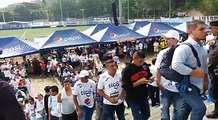 Así está el ambiente en Sol general para la compra de boletos a la final del Clausura 2018 entre Alianza y Santa Tecla. Video: EL GRÁFICO, Jeremías Alvarado