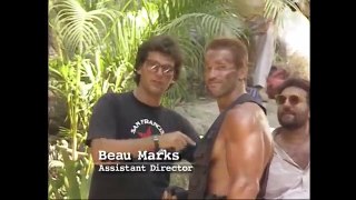 Arnold Schwarzenegger - Behind The Scenes of Predator (1987)