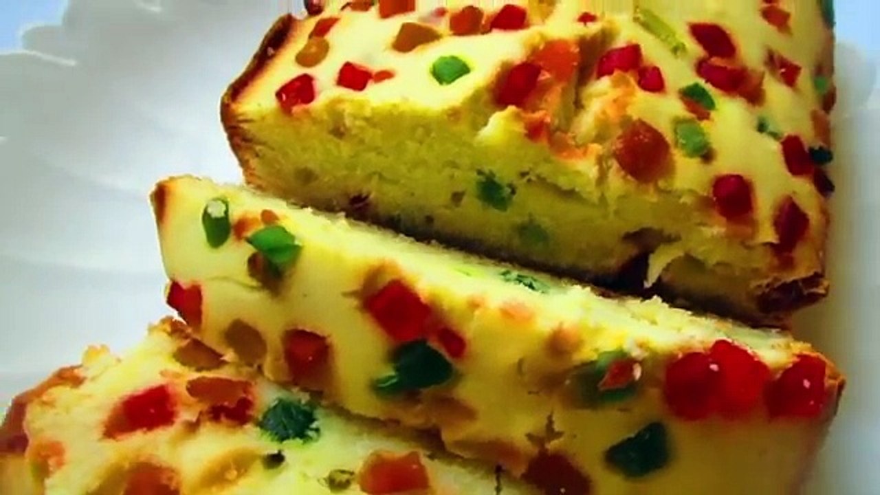 TUTTI FRUTTI CAKE in Pressure Cooker - KIDS SPECIAL CAKE - टूटी फ्रूटी केक कुकर में बनाये