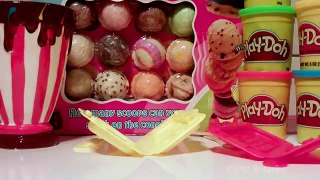 Play Doh Ice Cream Playdough Popsicles Video for Kids