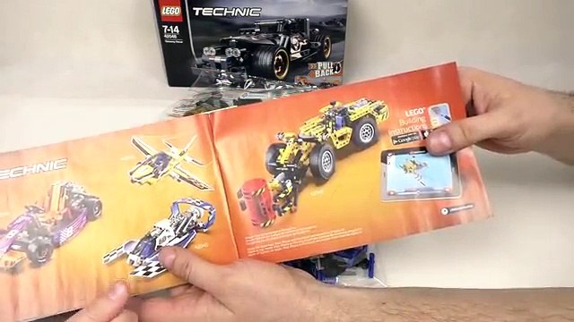 LEGO Technic 42046 Гоночный автомобиль для побега. Сборка и обзор