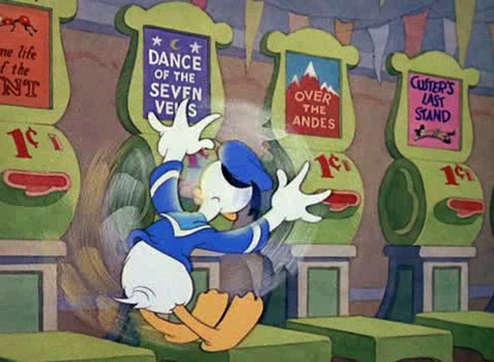 Donald Duck - A Good Time For A Dime  (1941)