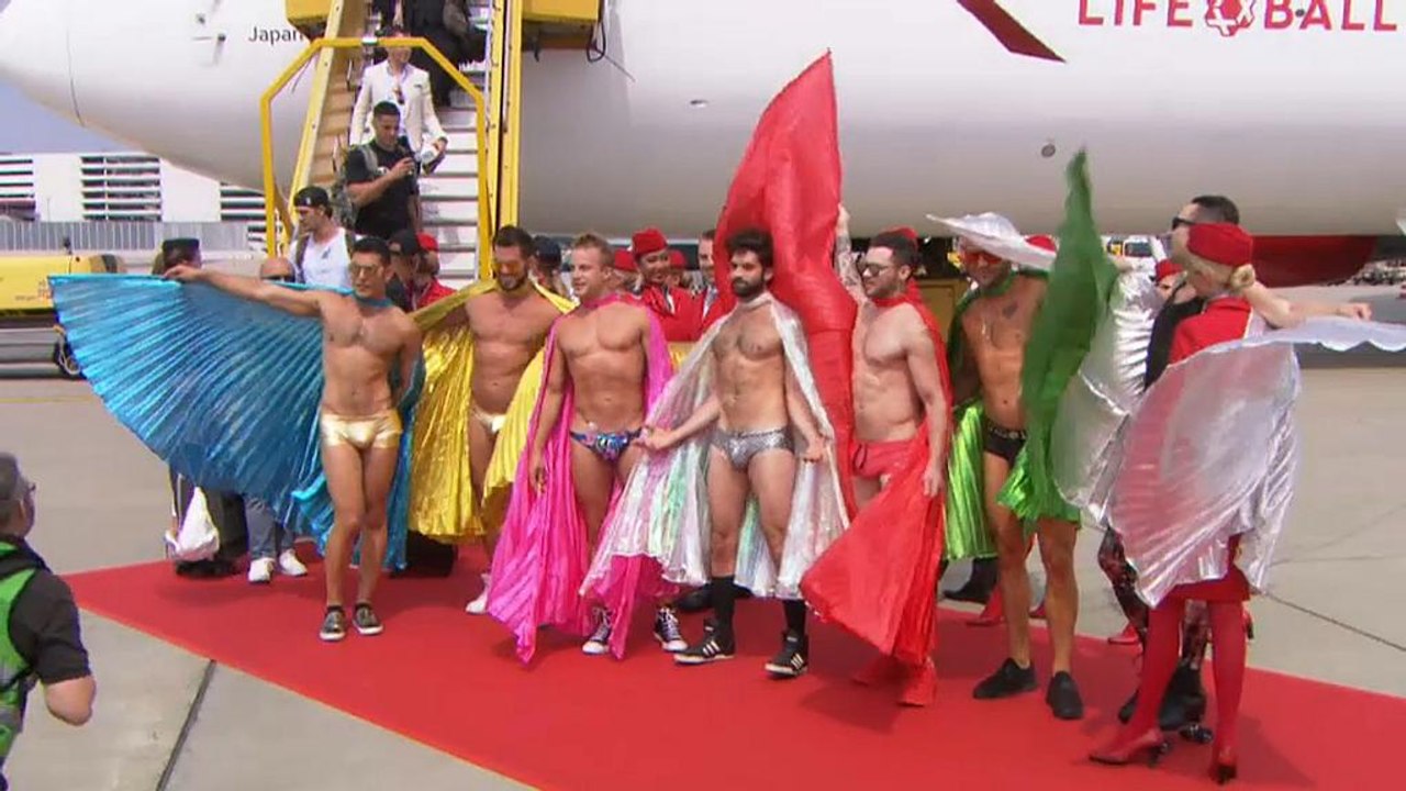 Jede Menge Stars beim 25. Life Ball in Wien