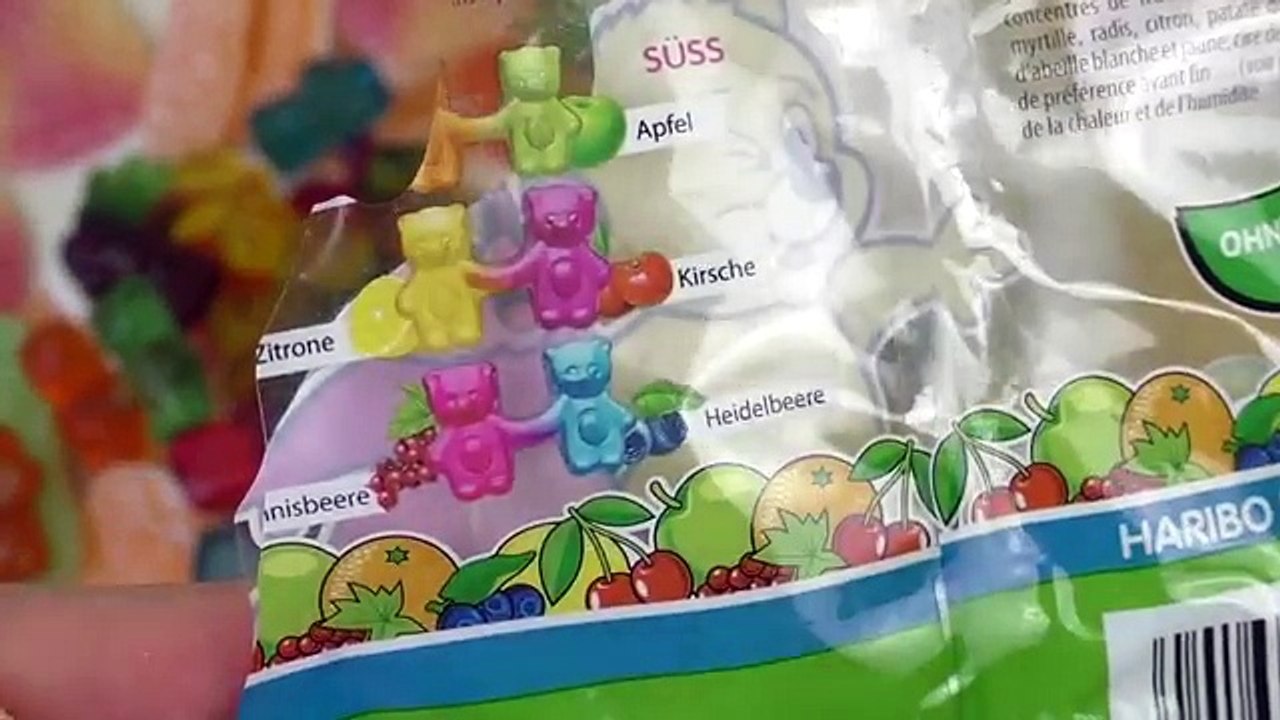 Haribo Gummy Bear Couples & Tutti Frutti