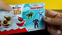 Kinder Joy Surprise Eggs Transformers Optimus Prime Bumblebee Superheroes Toysトランスフォーマー