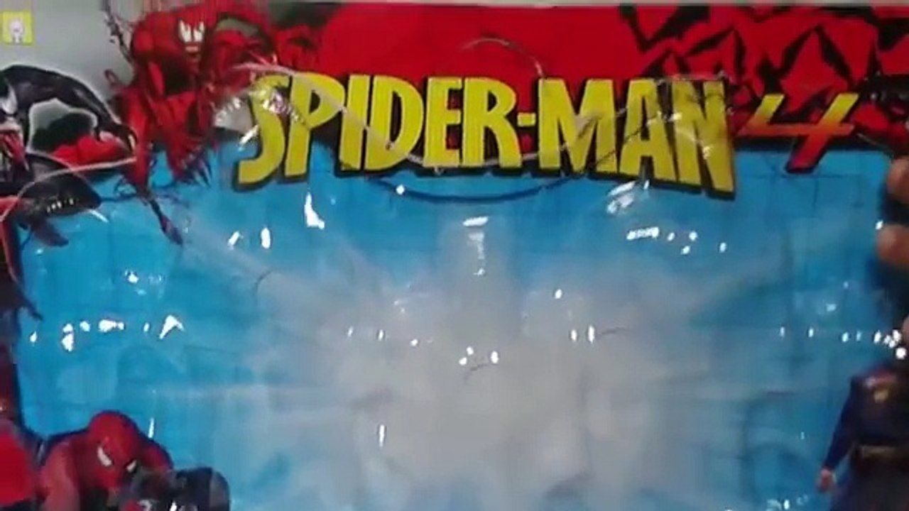 ألعاب أطفال لعبة سبايدر مان و لعبة بات مان. Batman Superman spiderman -  video Dailymotion