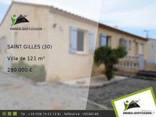 Villa A vendre Saint gilles 121m2 + Jardin 527m2