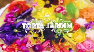 TORTA JARDIM ESPELHADA (com flores comestíveis!) | Gabi Rossi | Bom Gosto