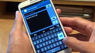 Keyboard Input Features on Samsung Galaxy Note 2 II (GT-N7100 / GT-N7105)