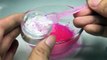 How to Make Candy Pink Thinking Putty Slime, Kids Science Project - Elieoops