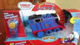 Thomas and Friends Turbo Flip Thomas Kid Playing with Train