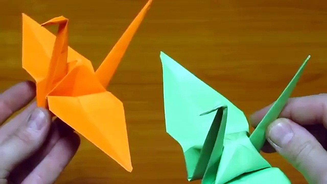 COMO HACER UN ORIGAMI DE PAPEL | ESPECTACULAR GRULLA DE PAPEL PASO A PASO (Muy Fácil)