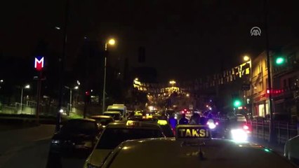 Taksicilerden Cumhurbaşkanı Erdoğan'a Teşekkür - İstanbul