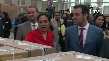 Inicia México distribución de boletas electorales