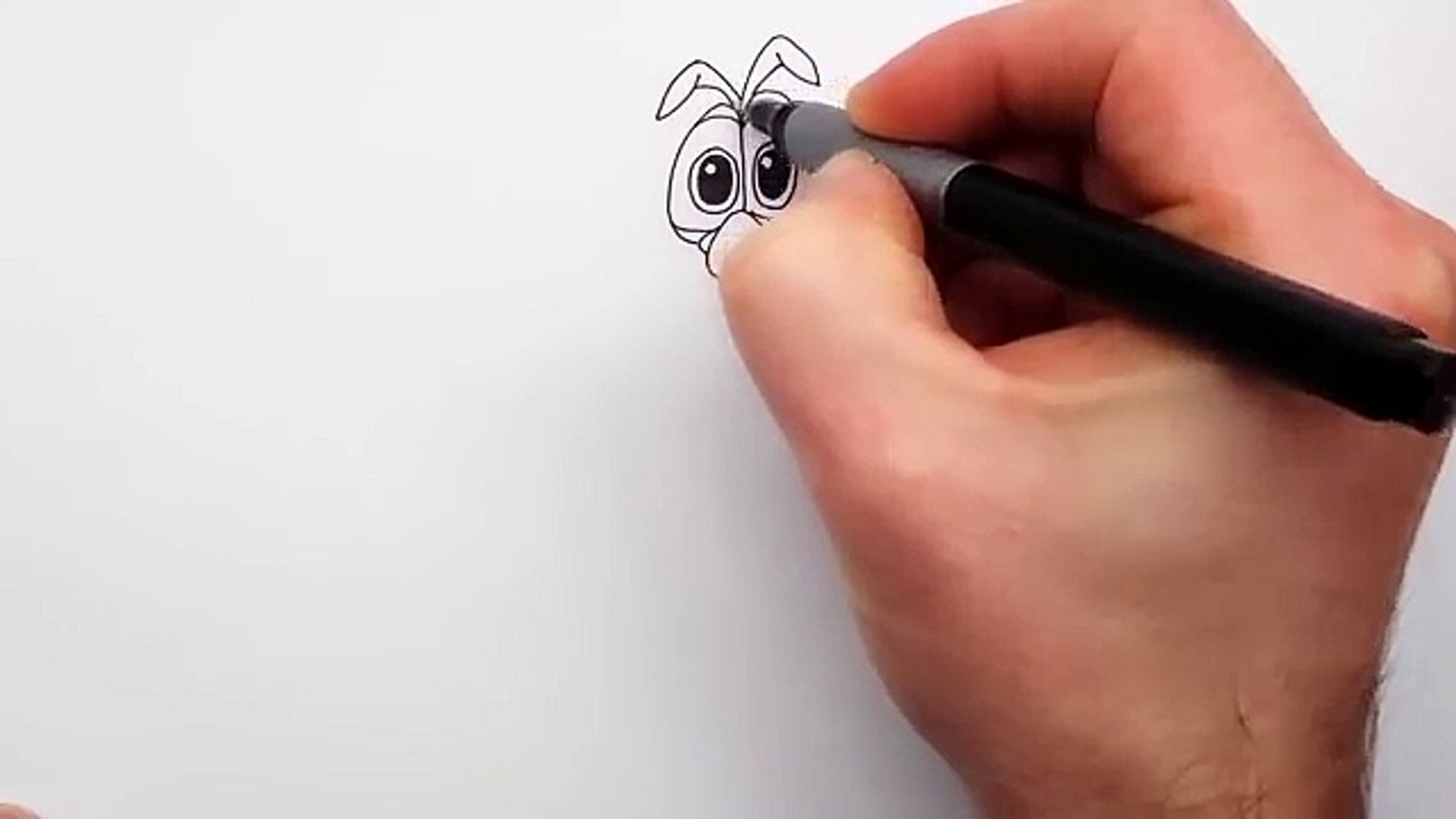 Как рисовать бубу видео
