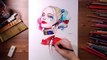 Suicide Squad : Harley Quinn (Margot Robbie) - Speed drawing