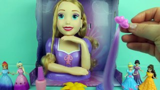 Tangled Disney Princess Rapunzel Deluxe Styling Head, Hairstyles